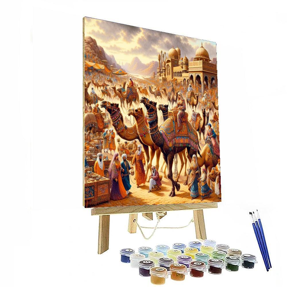 Camel Festival - India Paint By Numbers