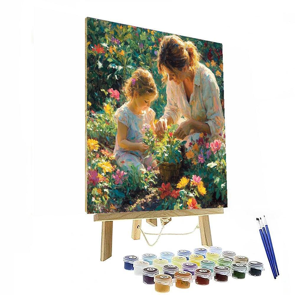 Together We Bloom Paint By Number