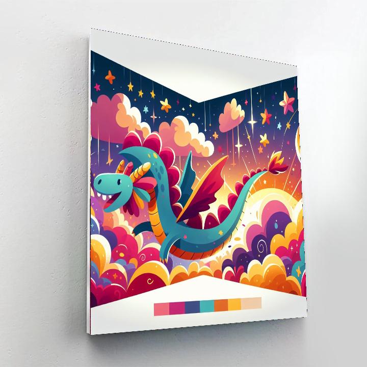 Fantastic Dragon Quest Numbered Painting Kits