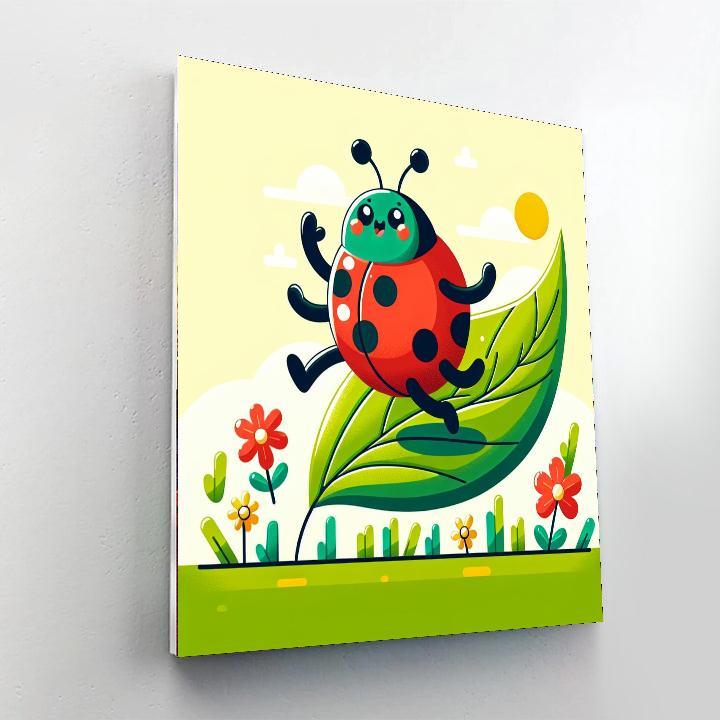 Dancing Ladybug Adventure Paint By Number