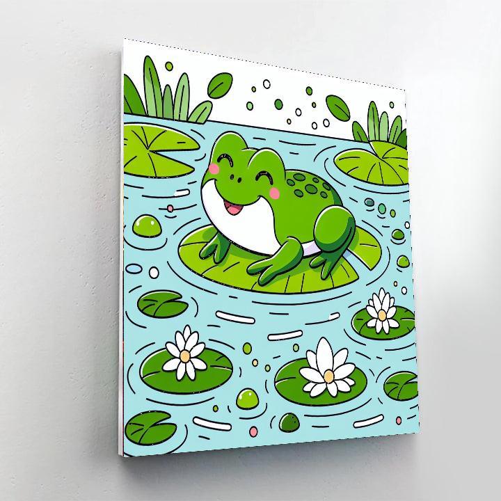 Jolly Frog Paint By Number