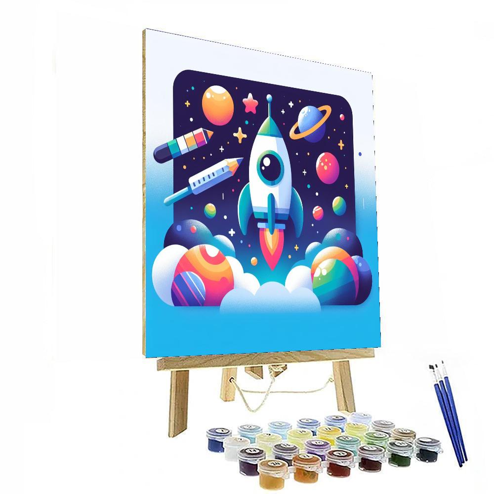 Galaxy Of Stars Adventure Number Painting