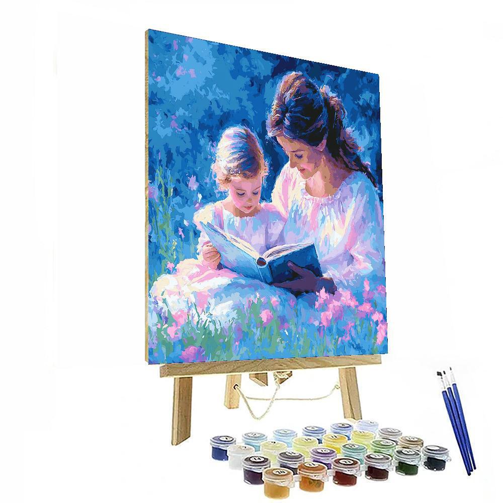Cozy Reading Corner Painting Number Kit