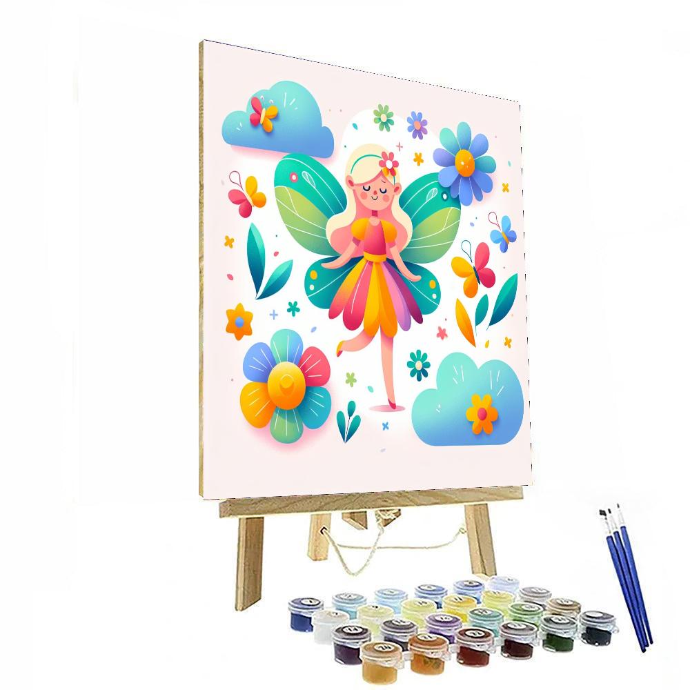 Joyful Fairy Paint By Number