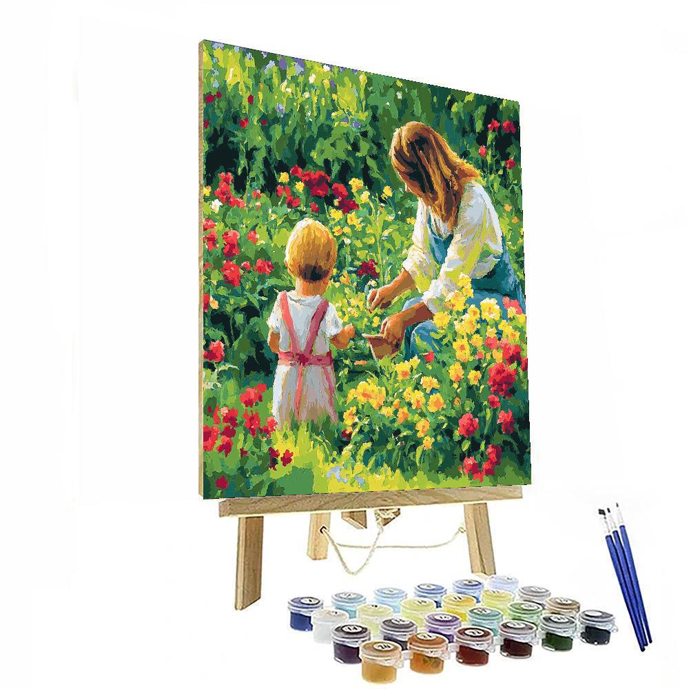 Glimpse Of Mother's Wisdom Numbered Painting Kits