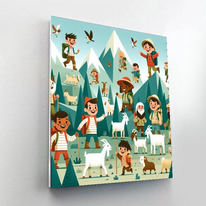 Rocky Mountain Adventure Painting By Numbers Kit