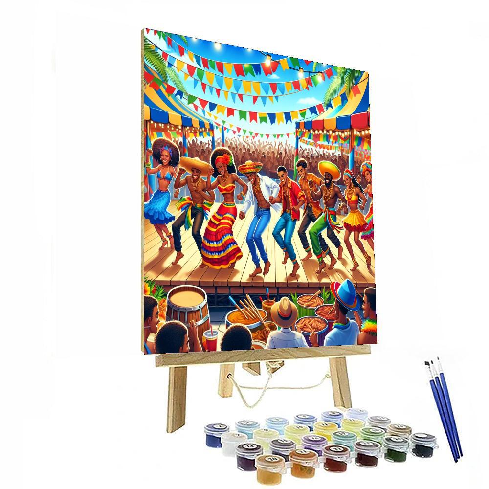 Kingston Calypso Festival Painting Number Kit