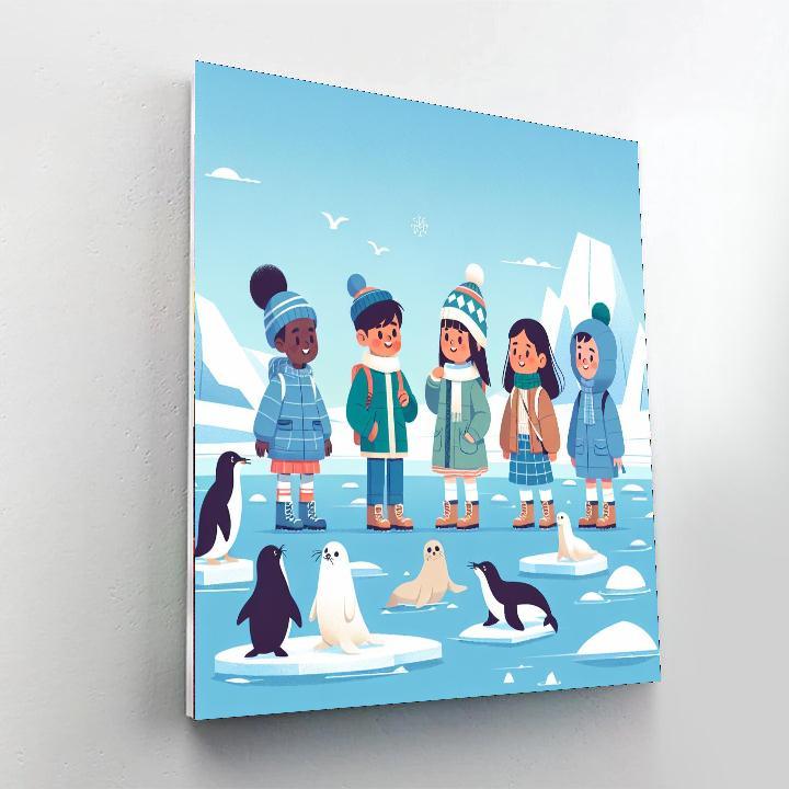 Adventure To The Arctic Paint By Numbers