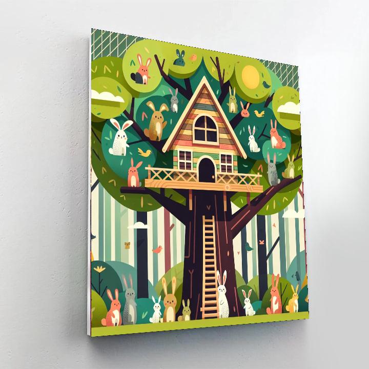 Magic Treehouse Chronicles Painting By Numbers Kit