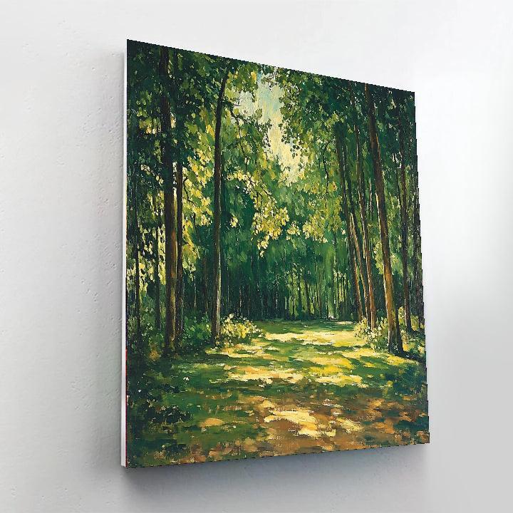 Paul Cézanne Inspired Essence Of Forest Shadows  Paint By Numbers Kits