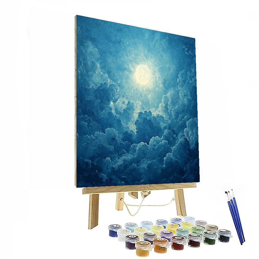 Albrecht Dürer Inspired Skyward Gaze  Painting By Numbers Kit