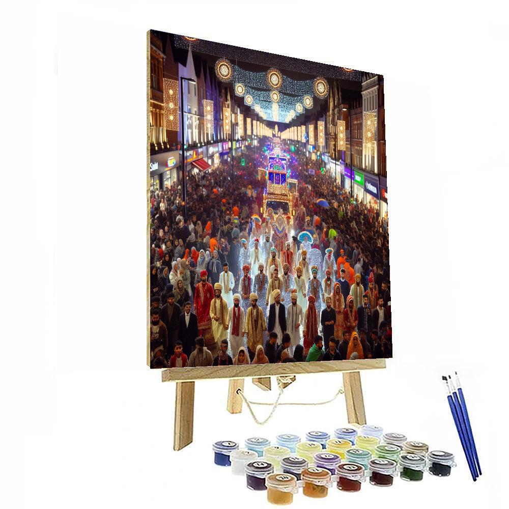 Diwali Lights Festival - Uk DIY Paint By Numbers