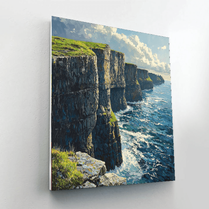Cliffs Of Moher - County Clare, Ireland Paint By Numbers Kits