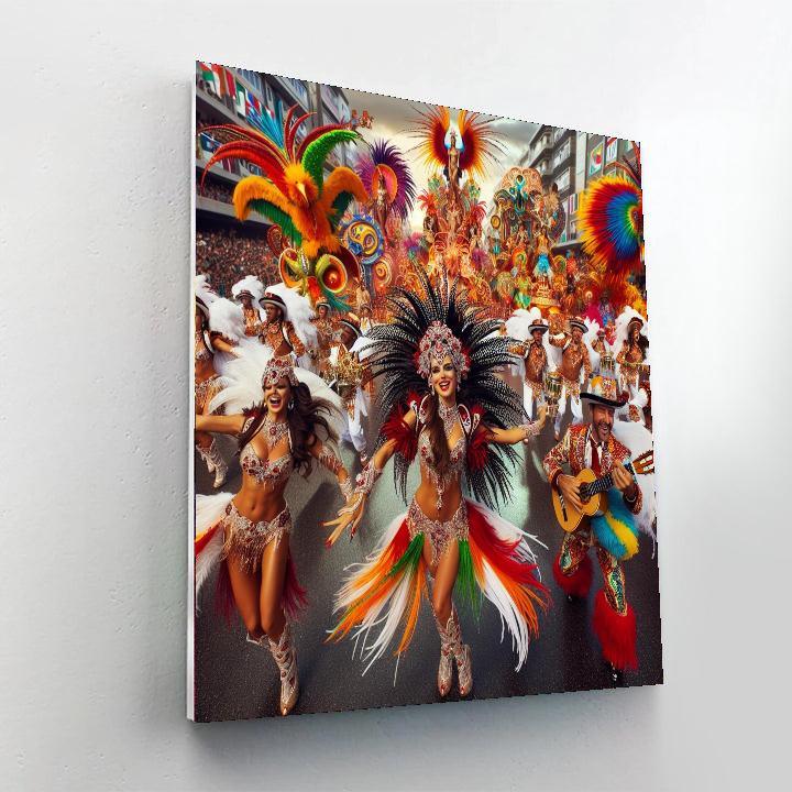 Carnival Of Barranquilla DIY Paint By Numbers