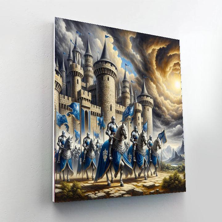 Medieval Kingdom Legends Paint By Color