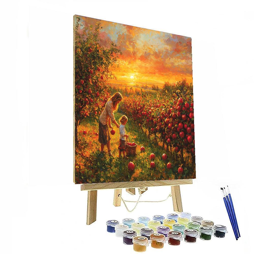 An Evening In The Orchard Paint By Numbers Kits