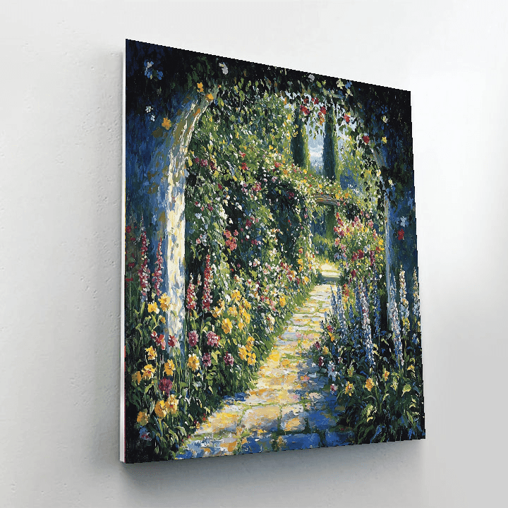 Pierre-Auguste Renoir Inspired Secret Garden Escape  Numbered Painting Kits