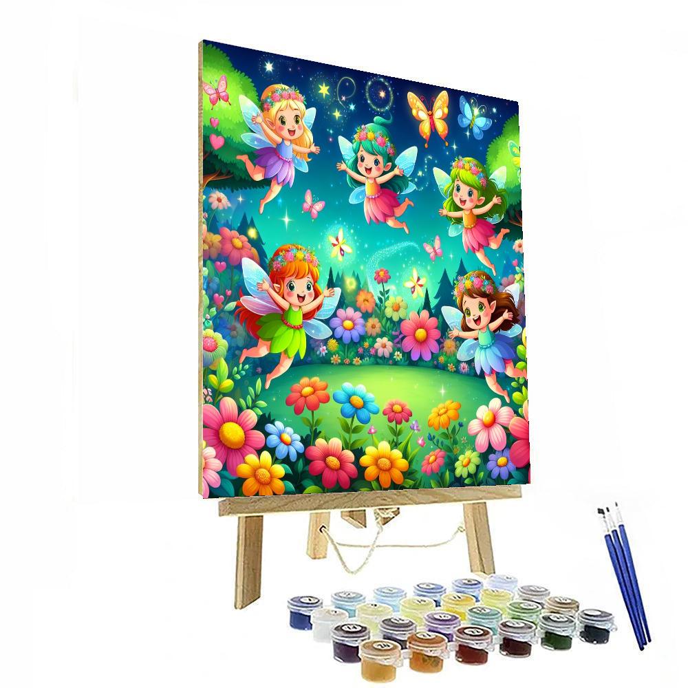 Merry Fairies Numbered Painting Kits