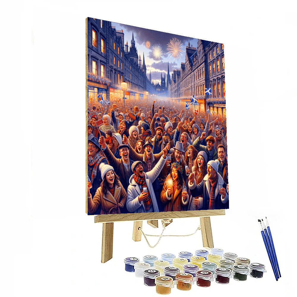 Hogmanay Festival Paint By Number