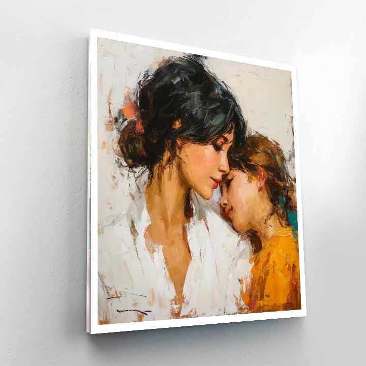 Warmth Of A Mother's Hug DIY Paint By Numbers