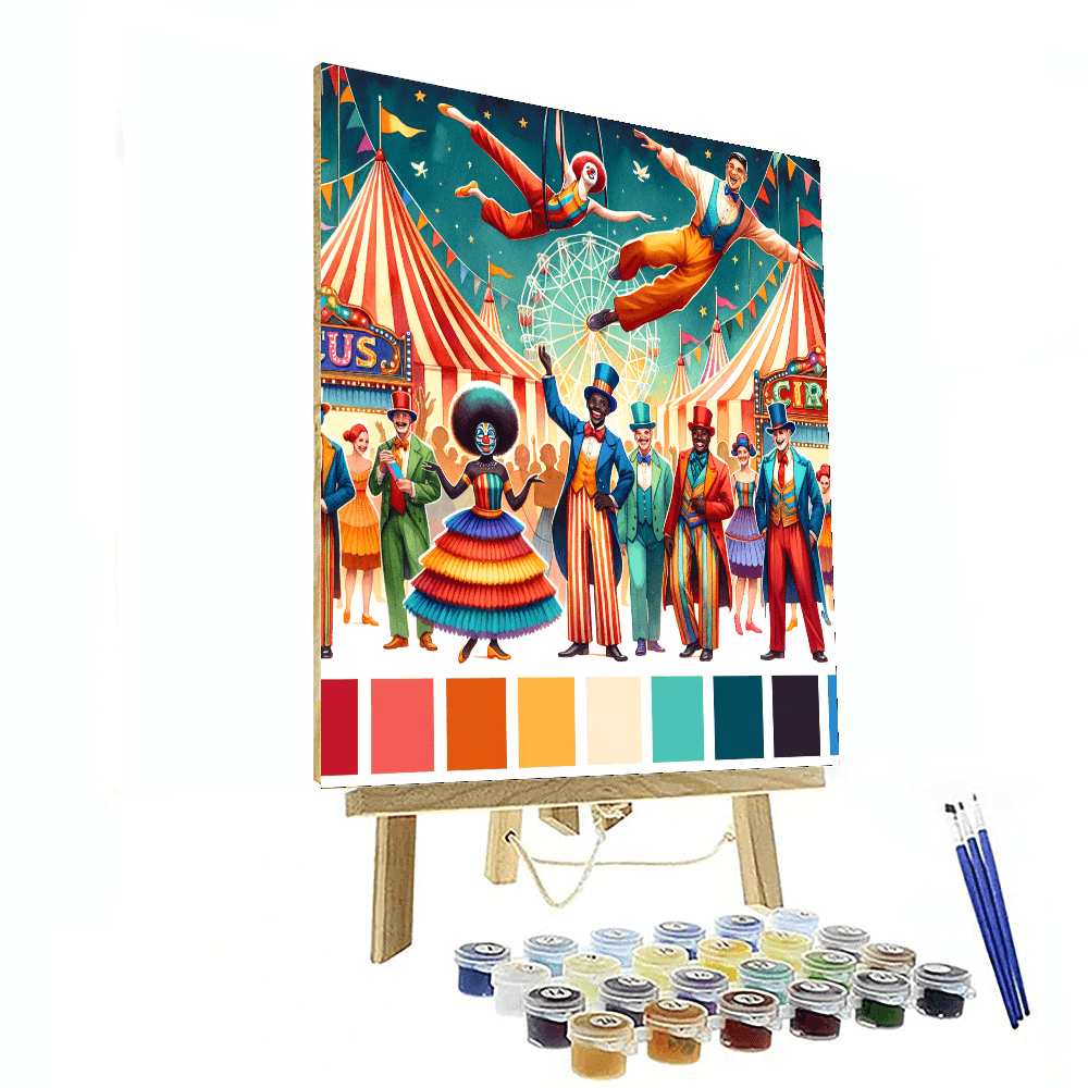 Magical Circus Fun Paint By Numbers Kits