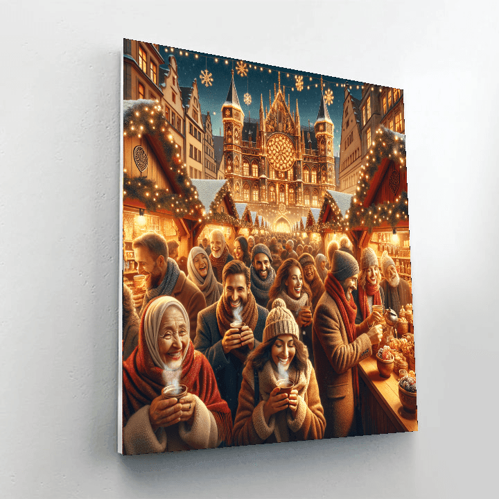 Zagreb Advent DIY Paint By Numbers