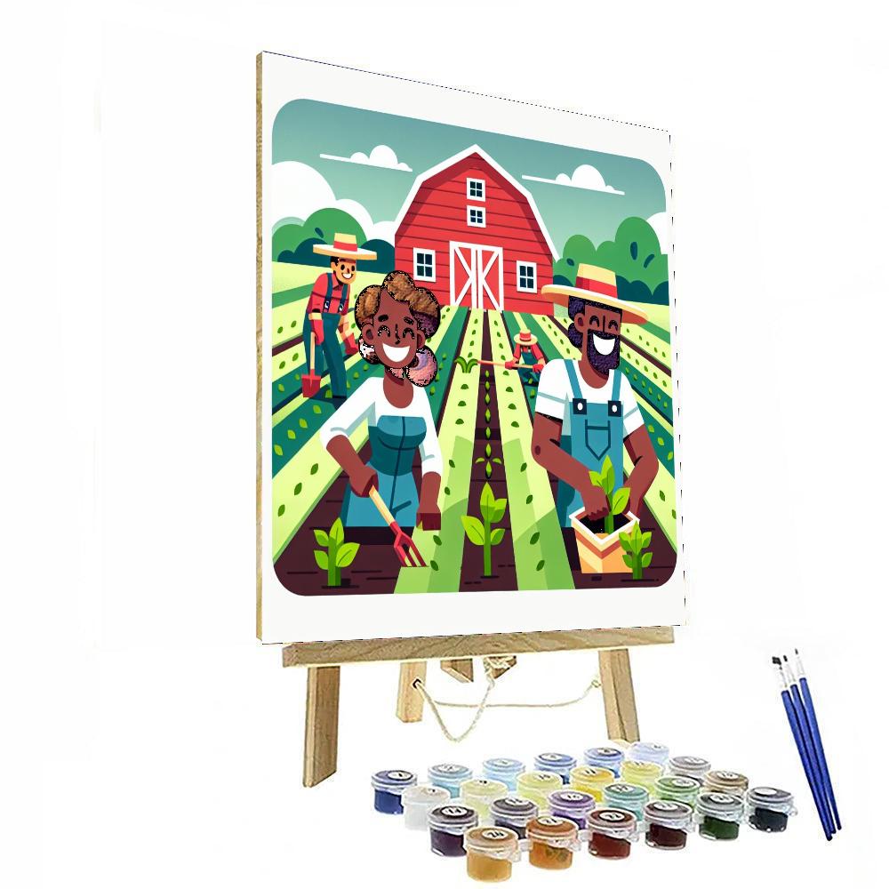 Happy Harvesters Numbered Painting Kits
