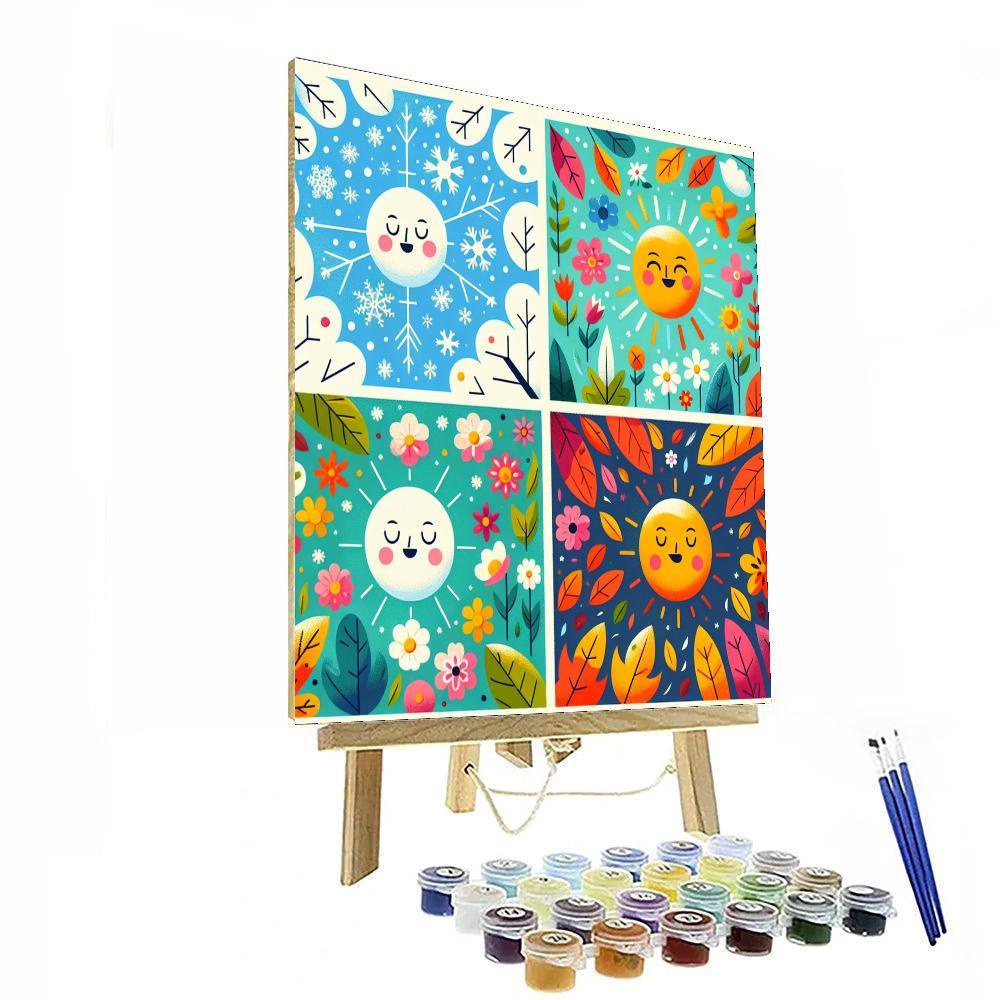 Seasonal Wonders Paint By Numbers Kits