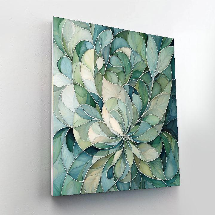 Alphonse Mucha Inspired Aura Of Nature  Paint By Numbers Kits