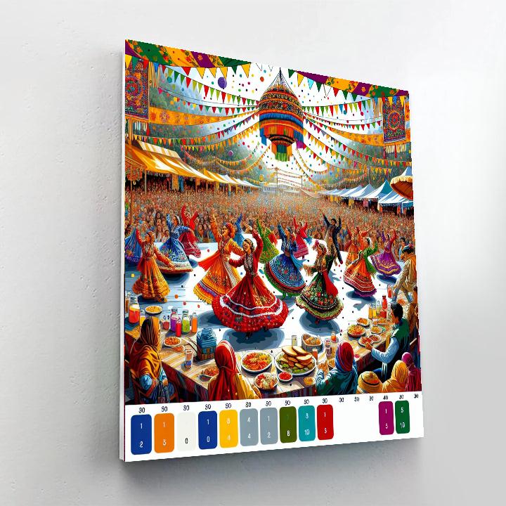 Guelaguetza Paint By Numbers Art