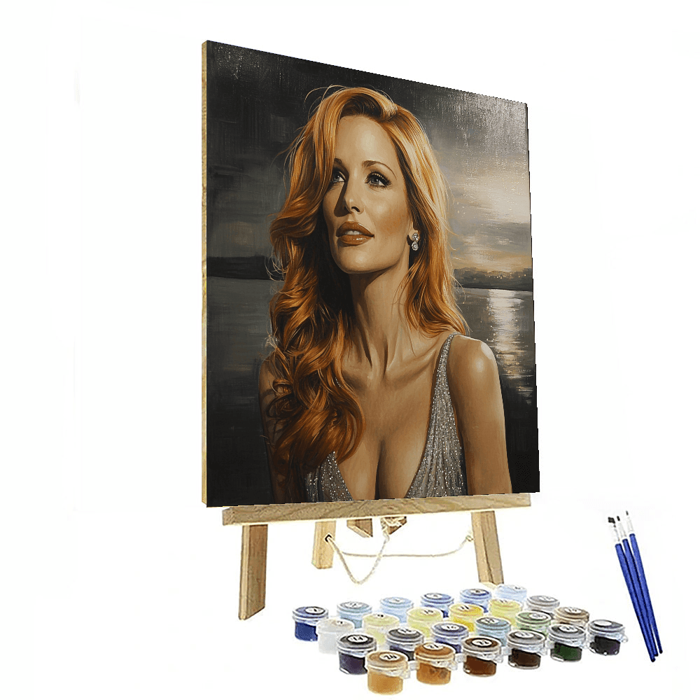 Jessica Chastain: The Powerhouse Of Transformation Paint By Numbers