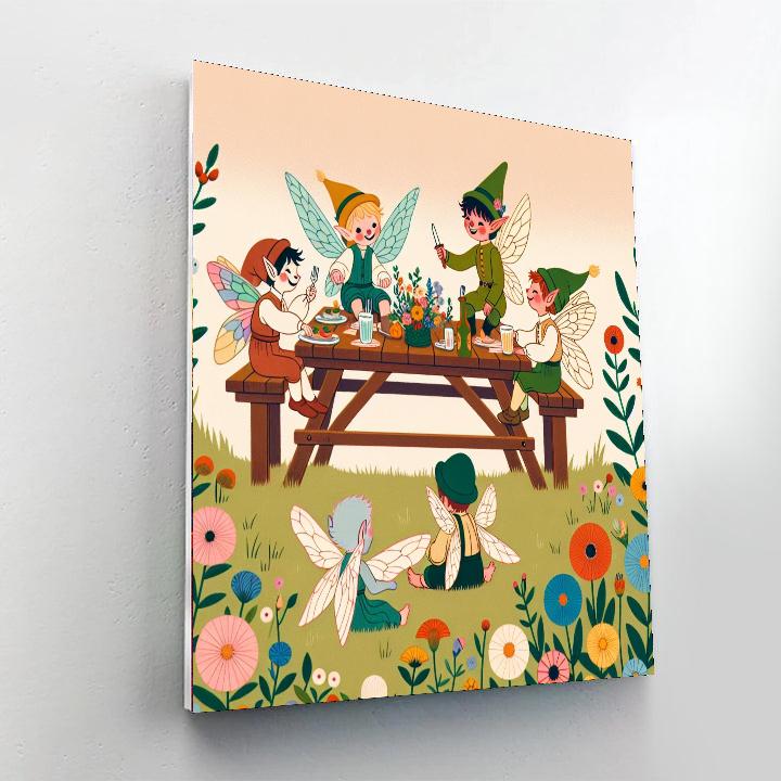 Pixie Picnic Paint By Numbers Kits