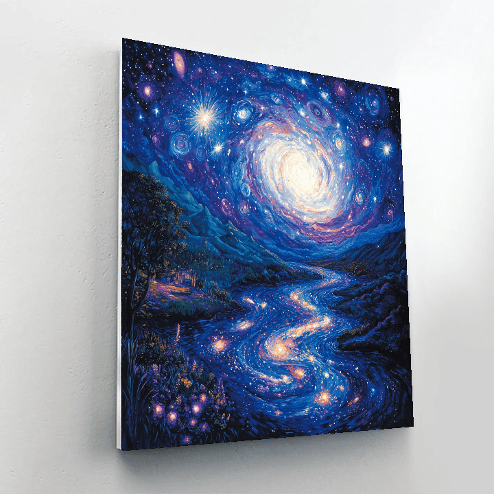 Alex Grey Inspired Celestial Reflections  Paint By Numbers Kits