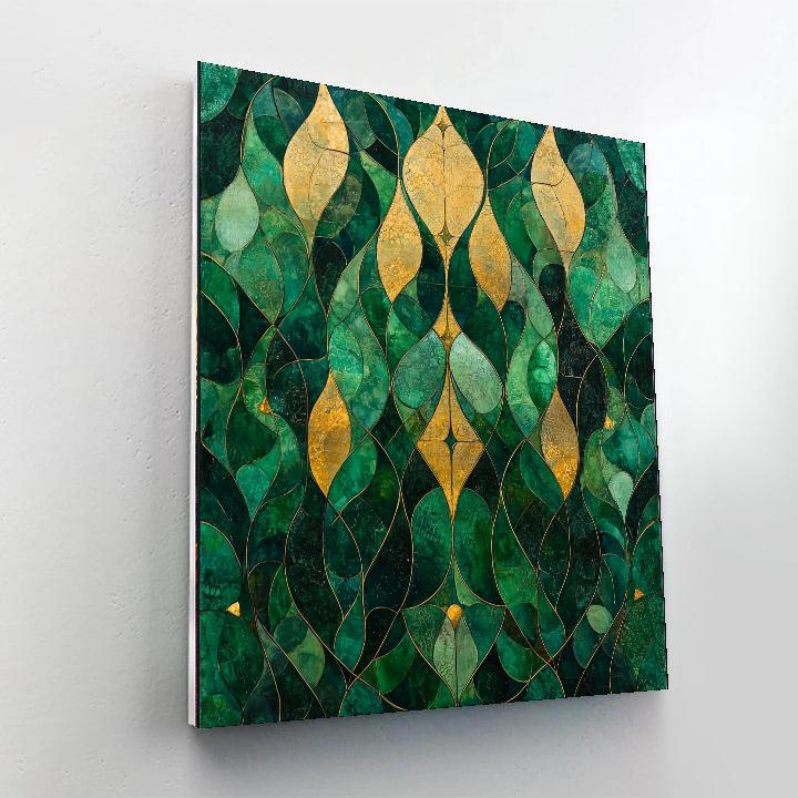 Gustav Klimt Inspired Resonant Patterns  Paint By Numbers Kits