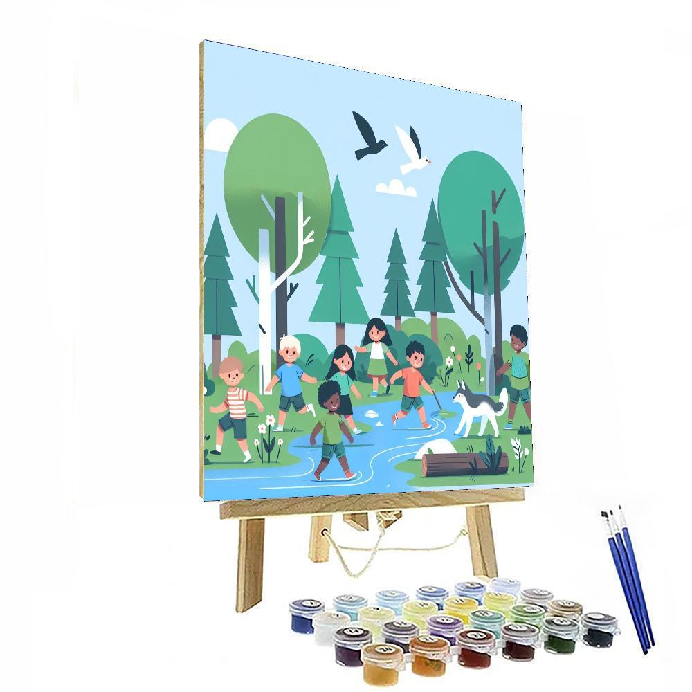 Nature's Playground Numbered Painting Kits