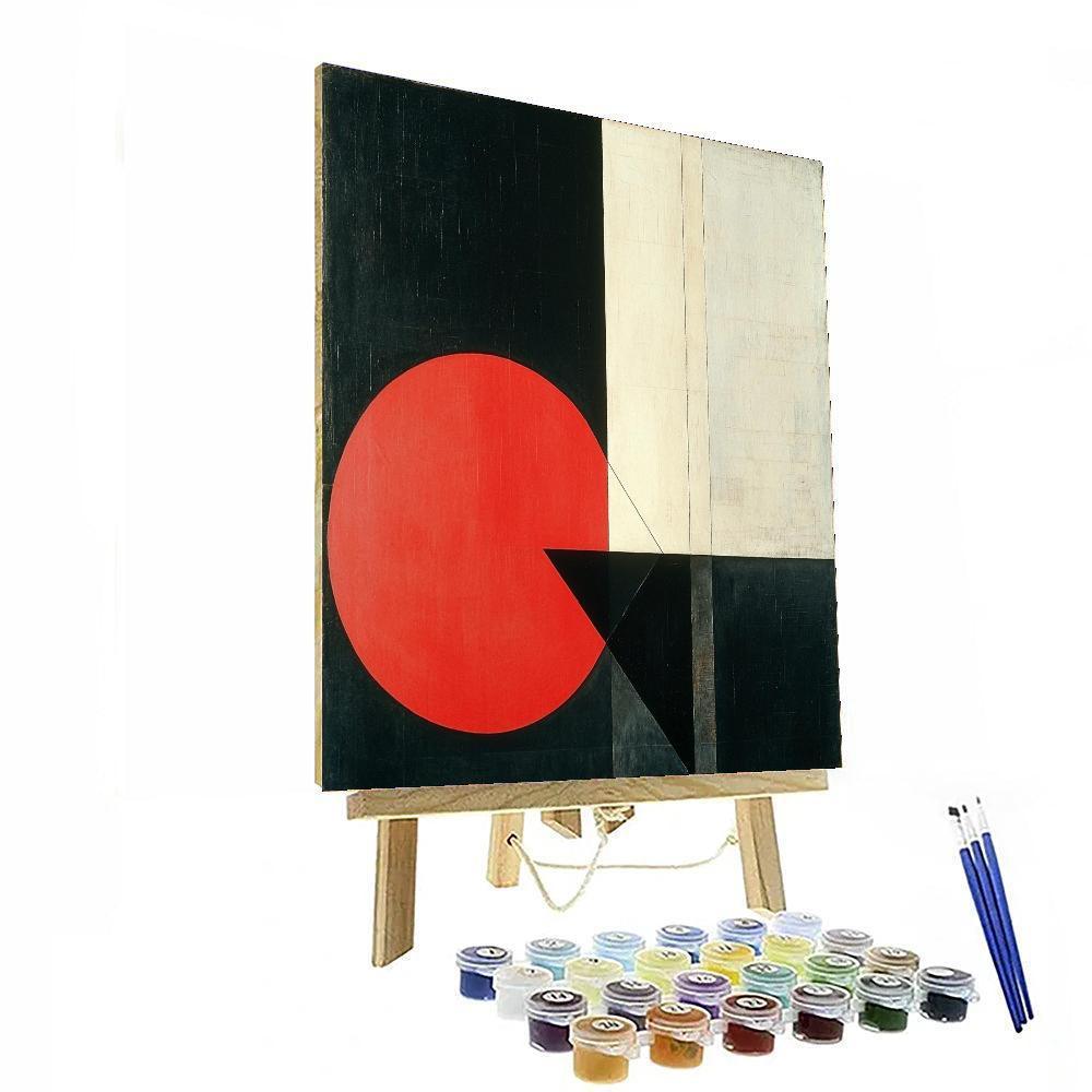 Kazimir Malevich Inspired Essence Of Abstraction  Paint By Numbers Kits