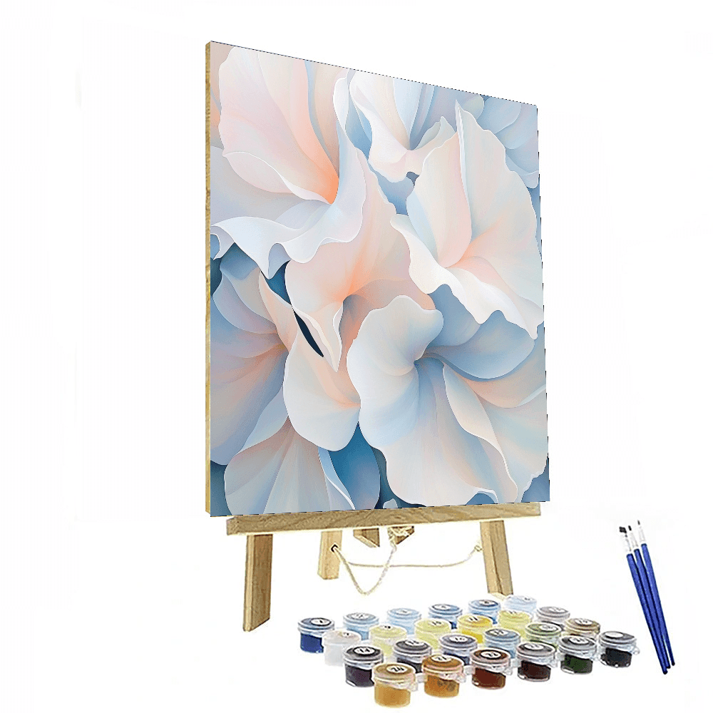 Georgia O'Keeffe Inspired Ethereal Floral Dreams  Painting By Numbers Kit
