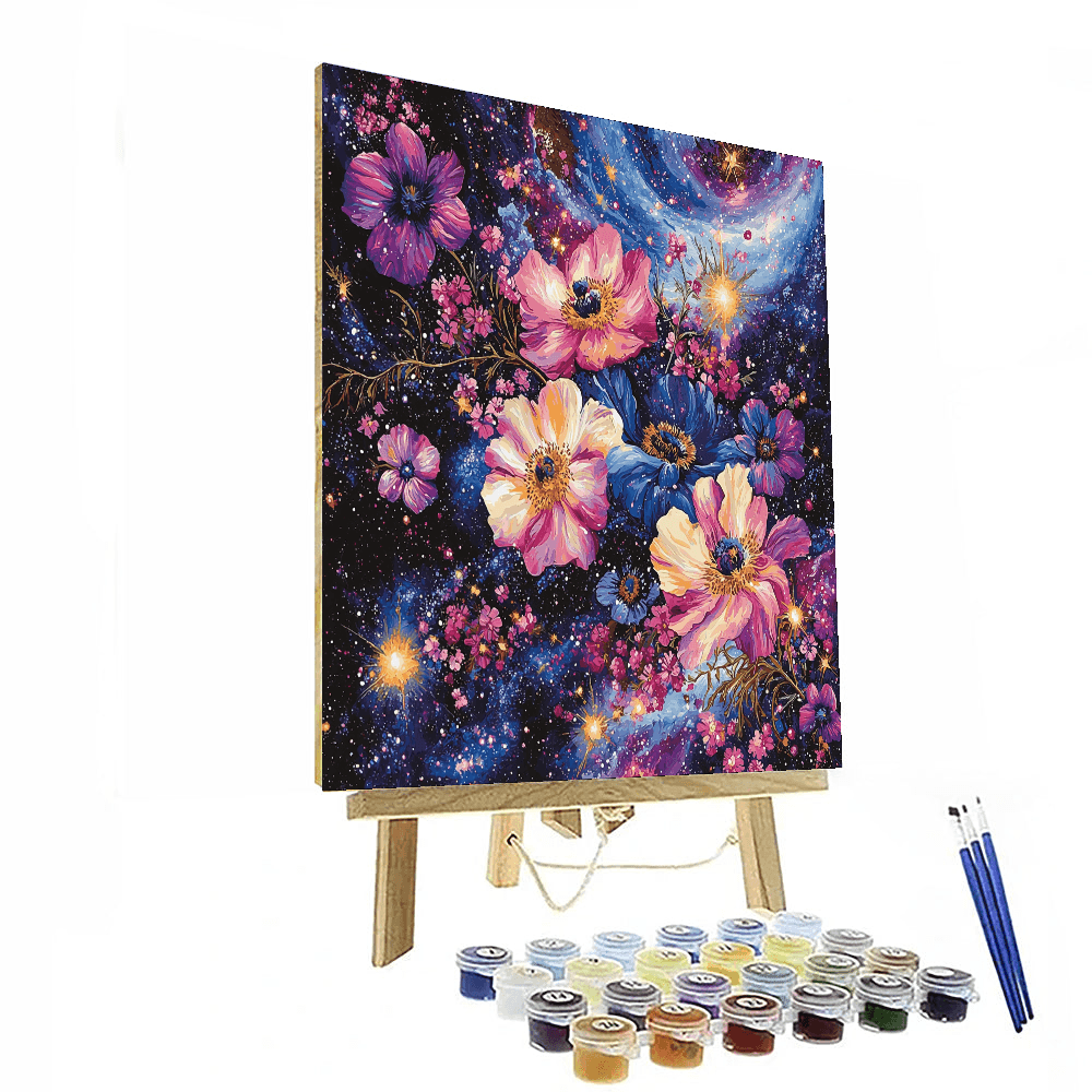 Georgia O'Keeffe Inspired Celestial Blossom  Paint By Number