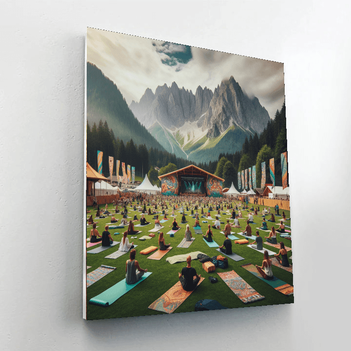 Wanderlust Festival Painting By Numbers Kit