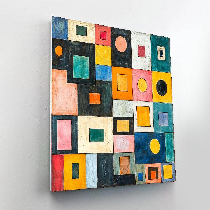 Paul Klee Inspired Imaginary Worlds  Paint By Number