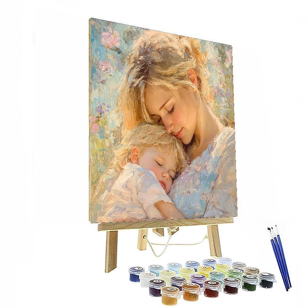 Sweet Moments Of Tenderness Painting By Numbers Kit