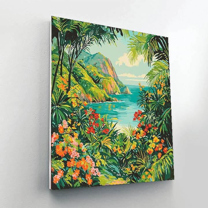Paul Gauguin Inspired Gauguin's Tropical Escape  Painting By Numbers Kit