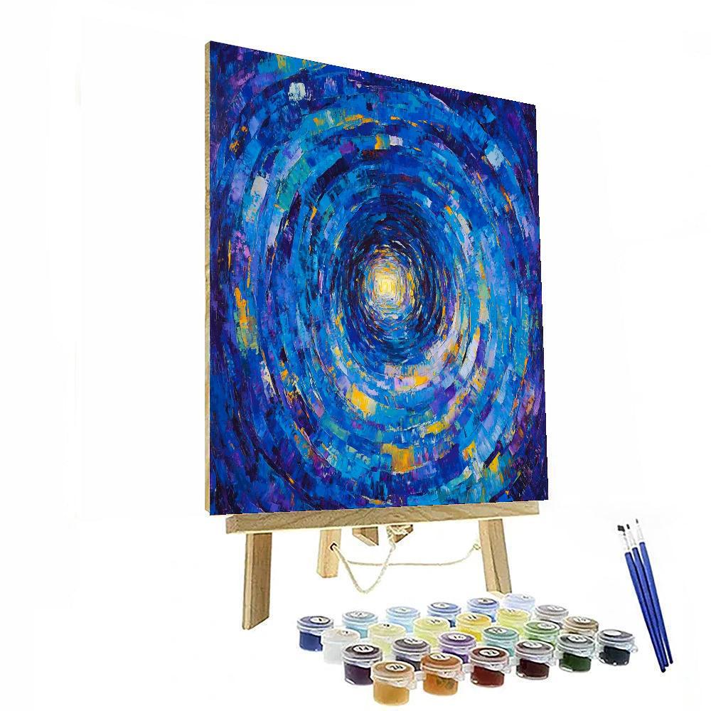 Paul Cézanne Inspired Ethereal Vortex  Painting By Numbers Kit