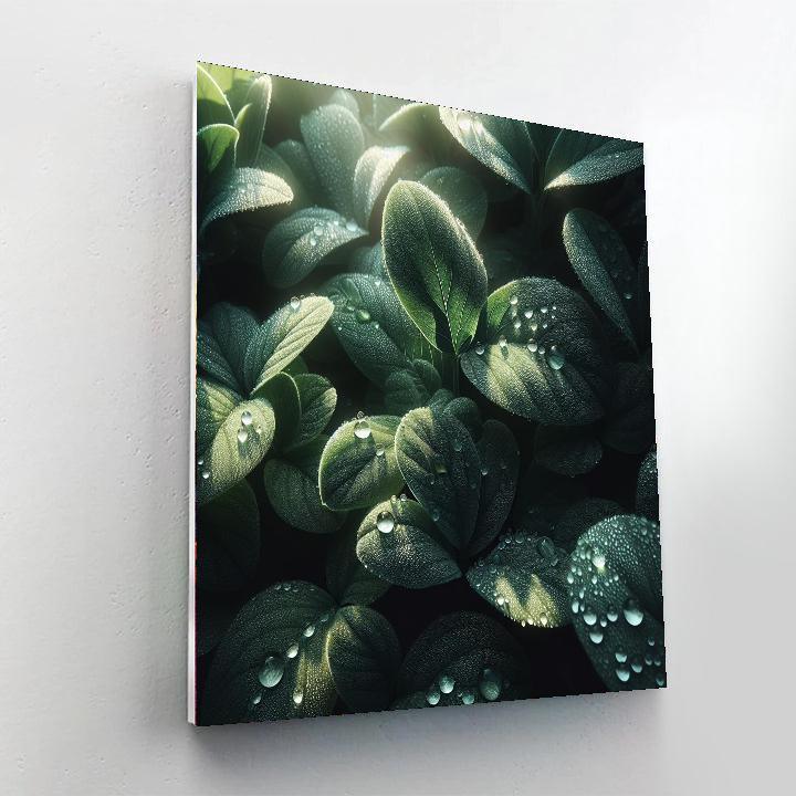 Morning Dewdrops Elegance Paint By Numbers Art