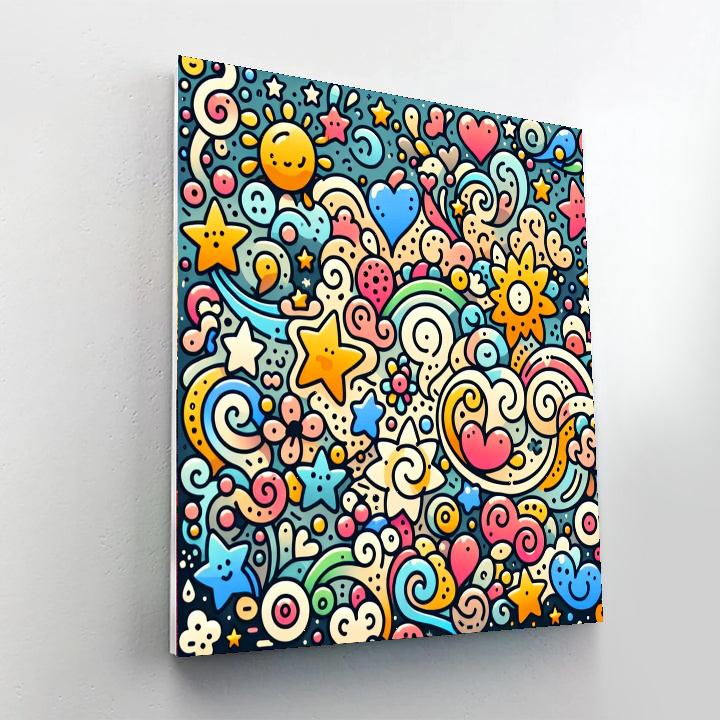 Doodle Days Number Painting