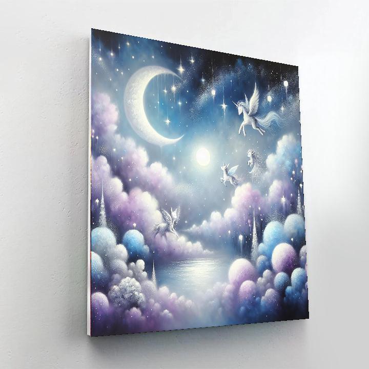 Whimsical Nighttime Adventure Numbered Painting Kits