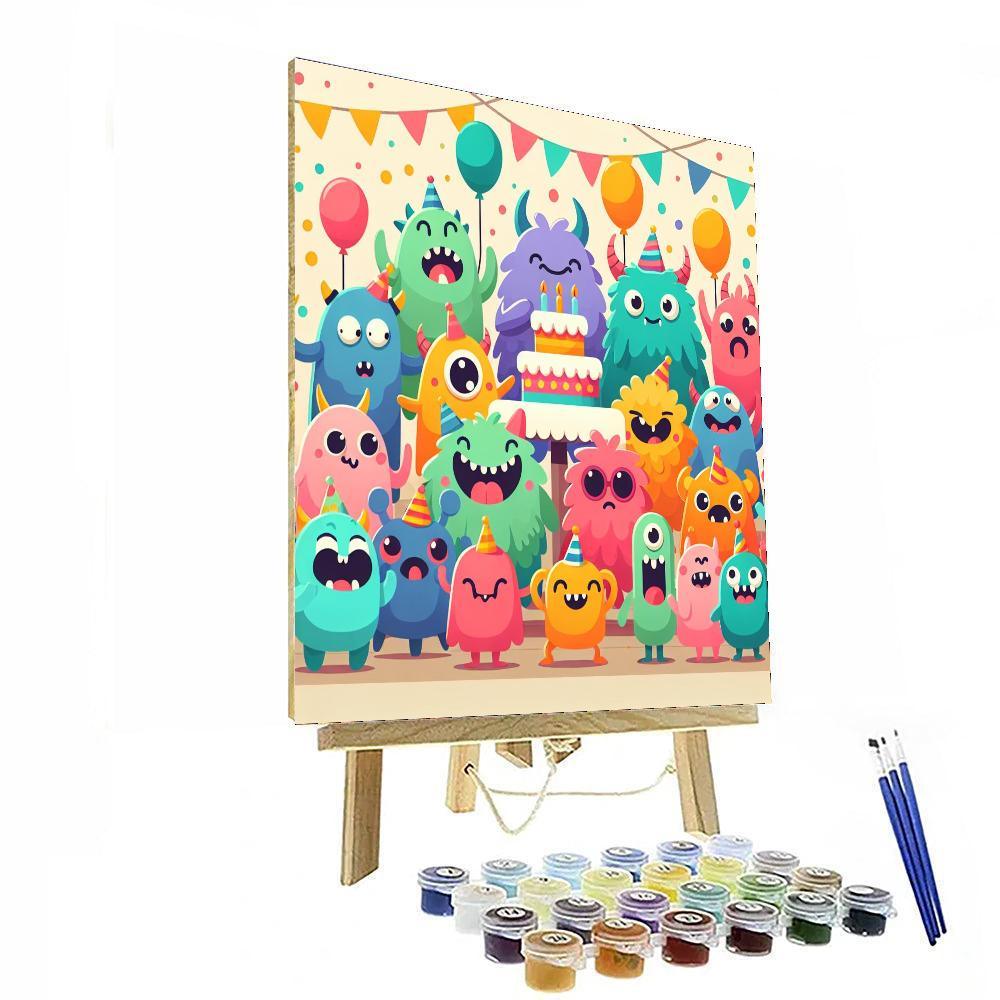 Charming Monster Party Numbered Painting Kits