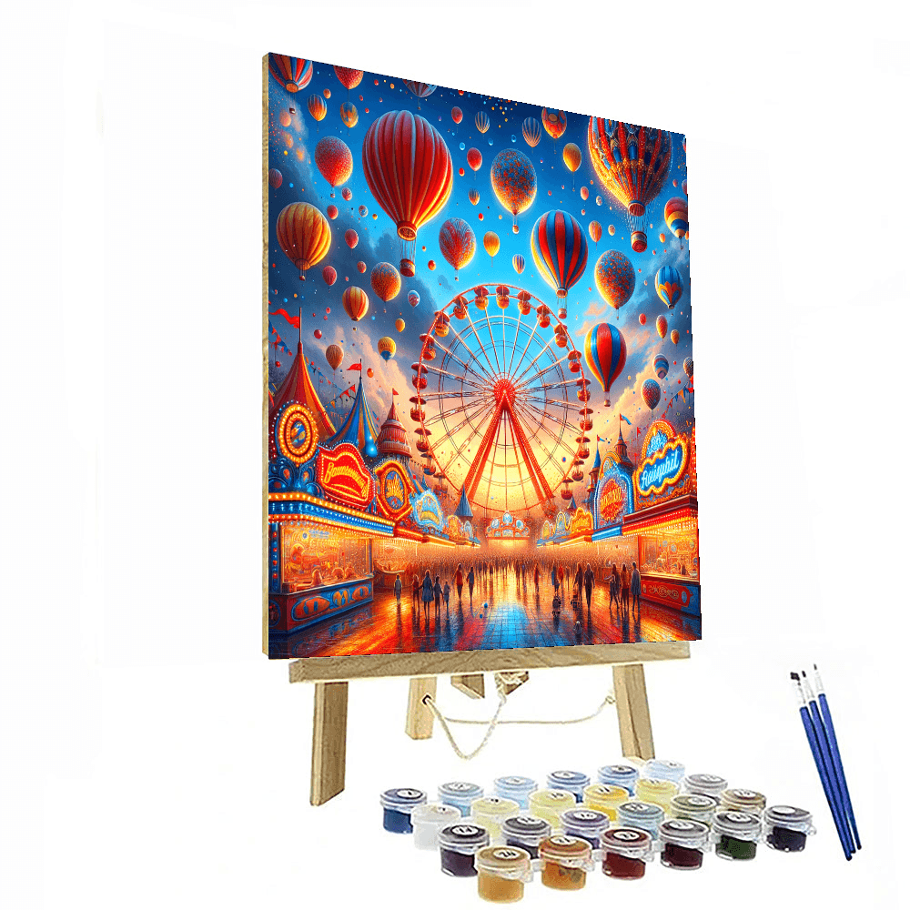 Summer Carnival Painting By Numbers Kit