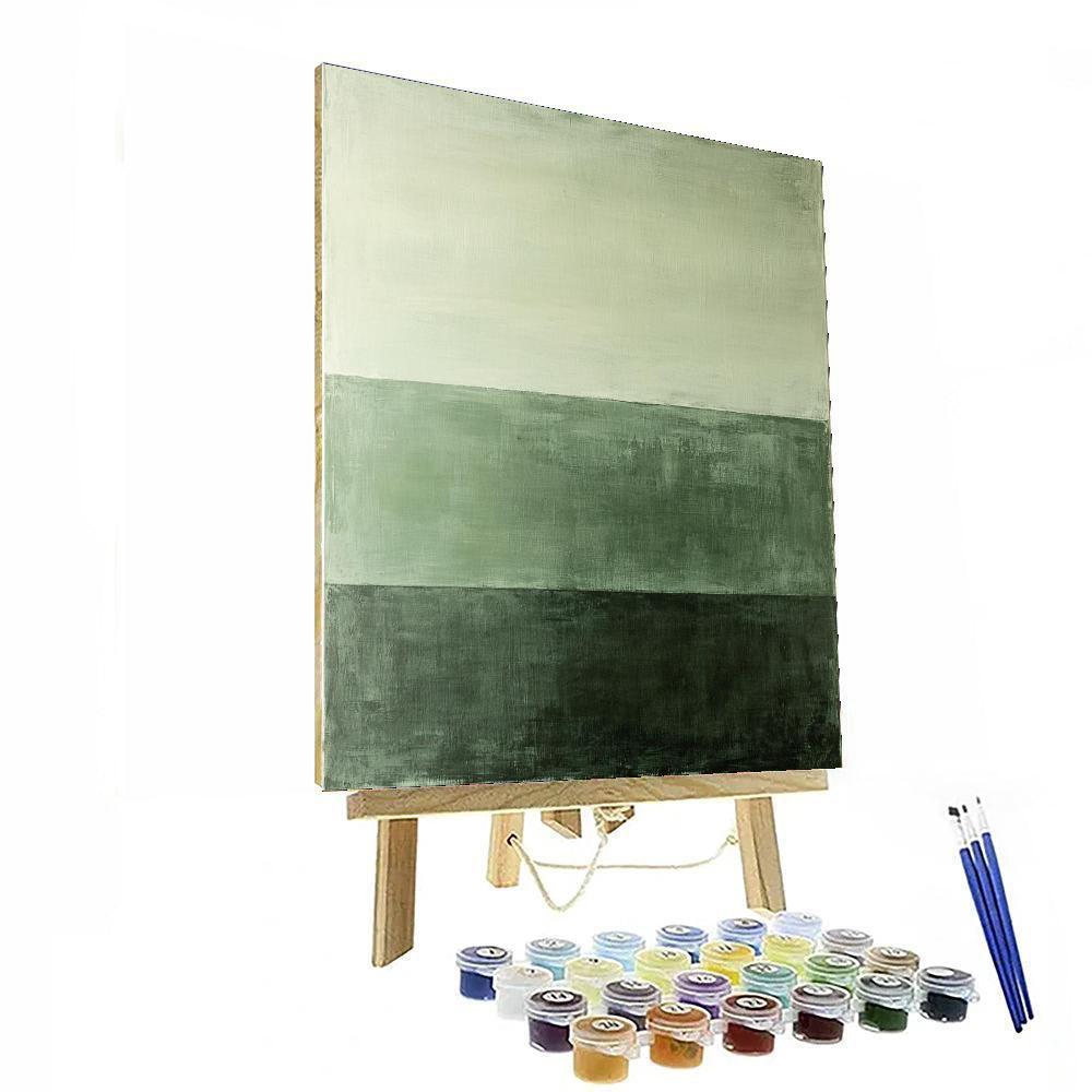 Mark Rothko Inspired Subtle Reflections  Numbered Painting Kits