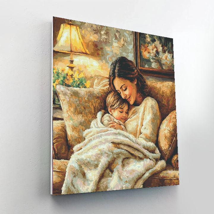 Tender Moments Together Paint By Numbers Kits